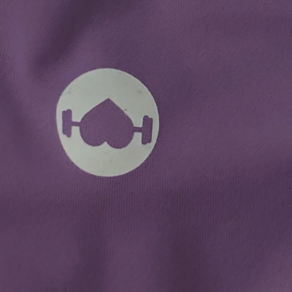 Lilac Scoop Neck Sports Bra Tank Top